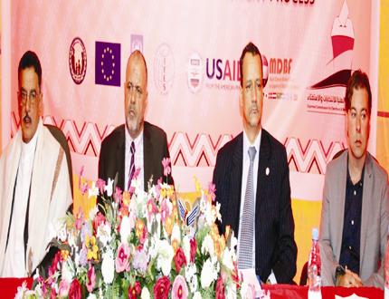 جانب من حفل التدشين أمس الأول